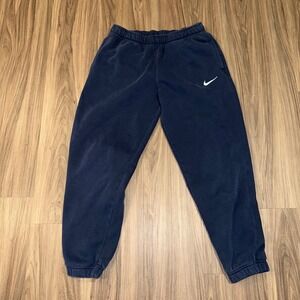 Nike Sweatpants navy Joggers Training Gym Activewear Casual Comfy size Medium